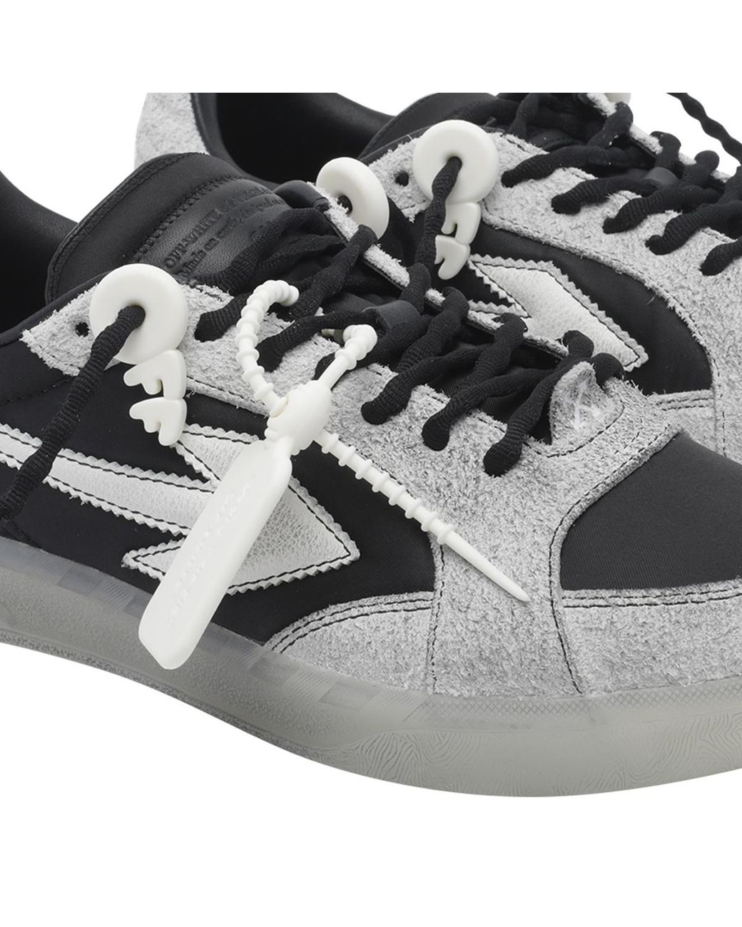 Off-White c/o Virgil Abloh Black End Of Play Low-Top Sneakers for men