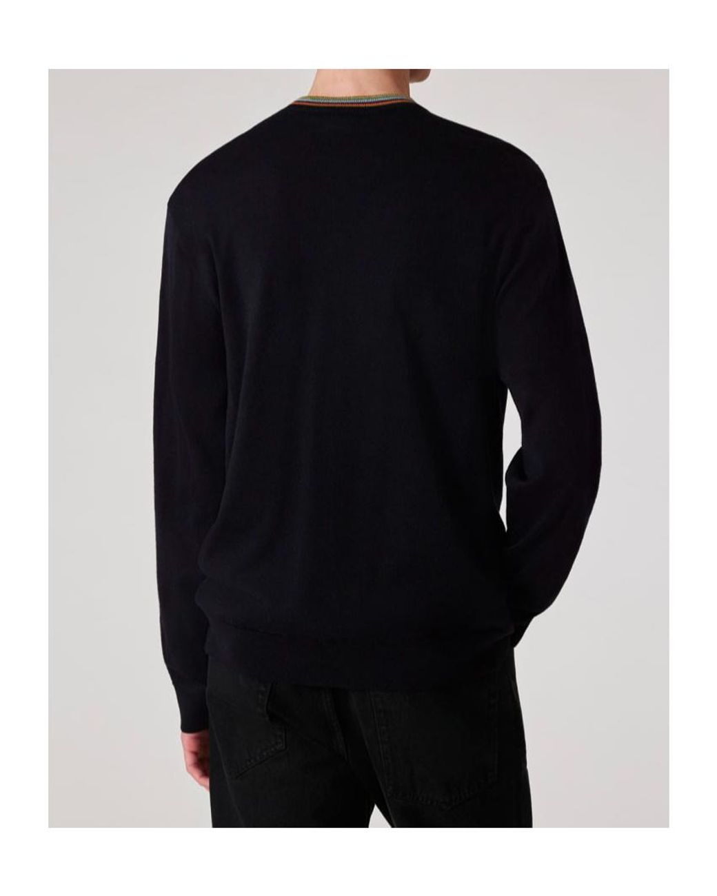 Paul Smith Blue Signature Stripe Cardigan for men