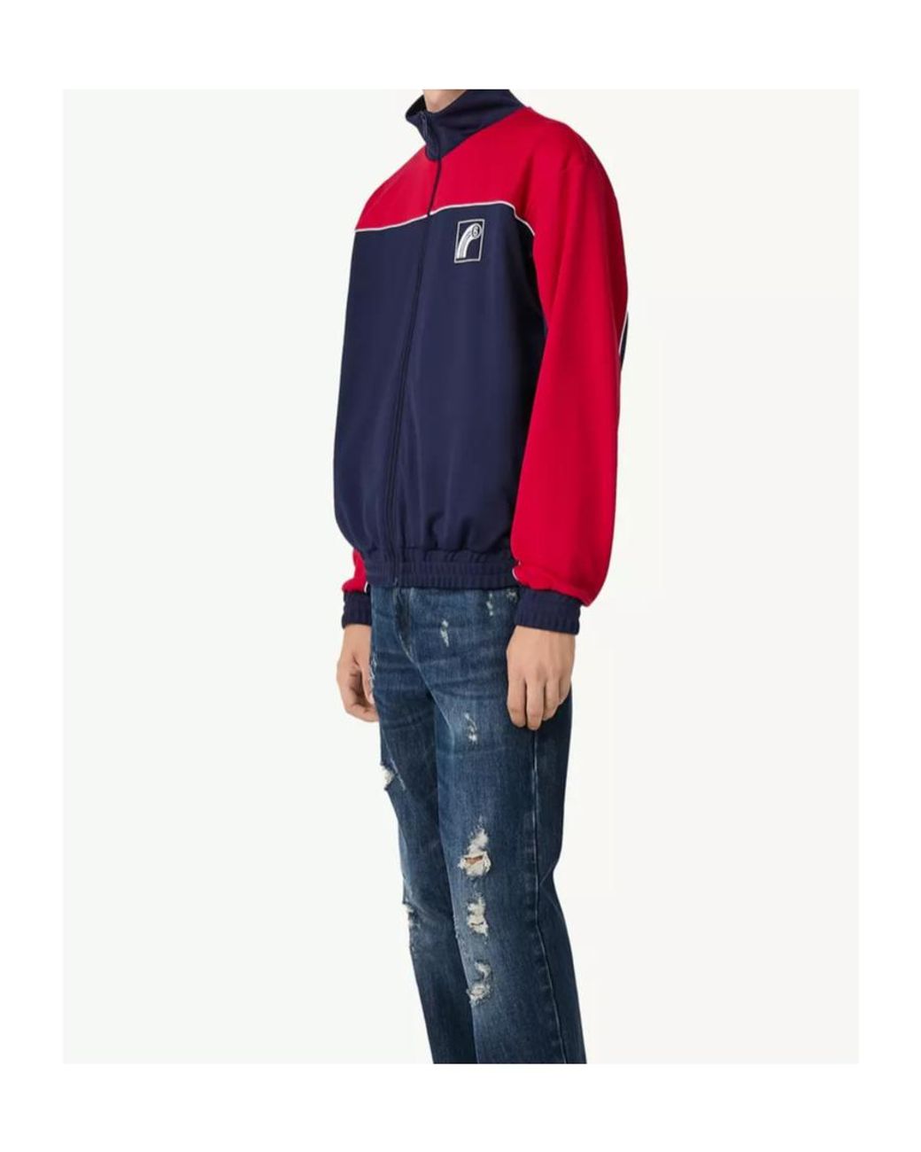 MM6 by Maison Margiela Red Anagram Track Jacket for men