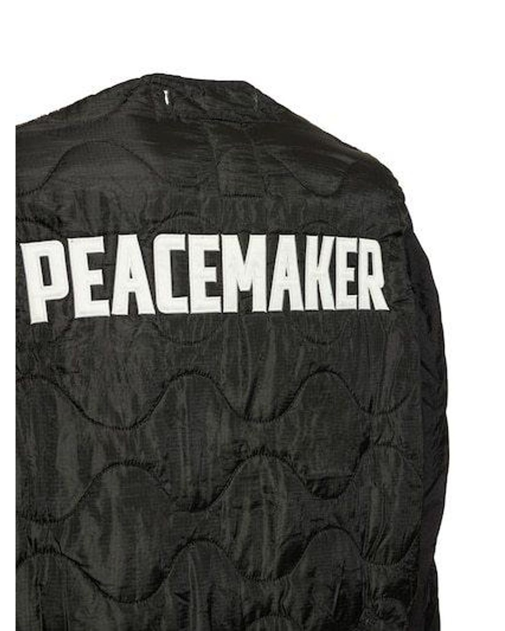 OAMC Black Re:Work Long Lined Jacket for men
