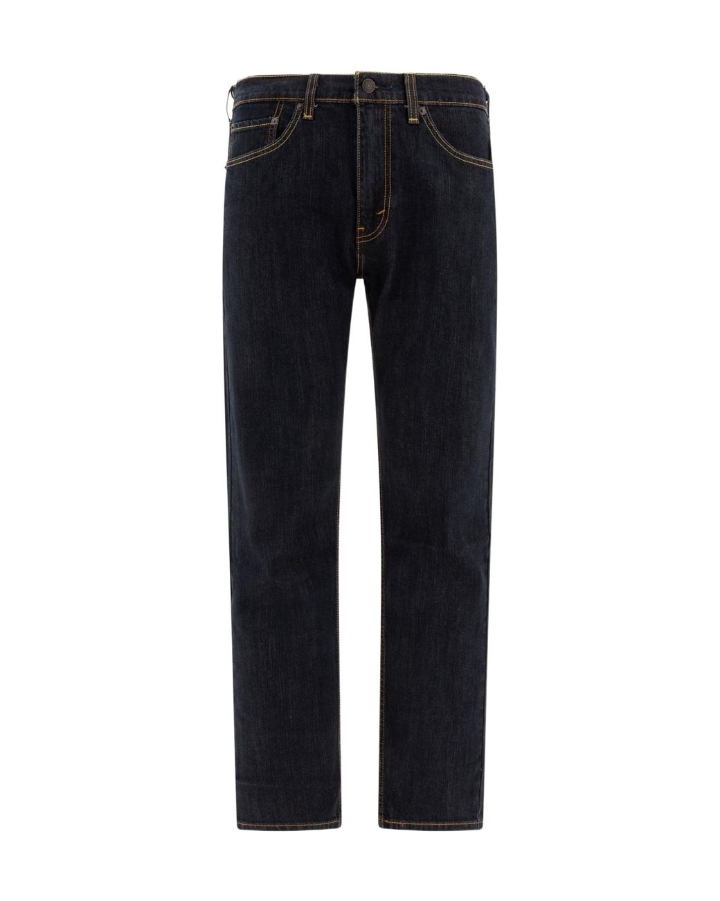 Levi's Black 505 Straight Leg Jeans for men