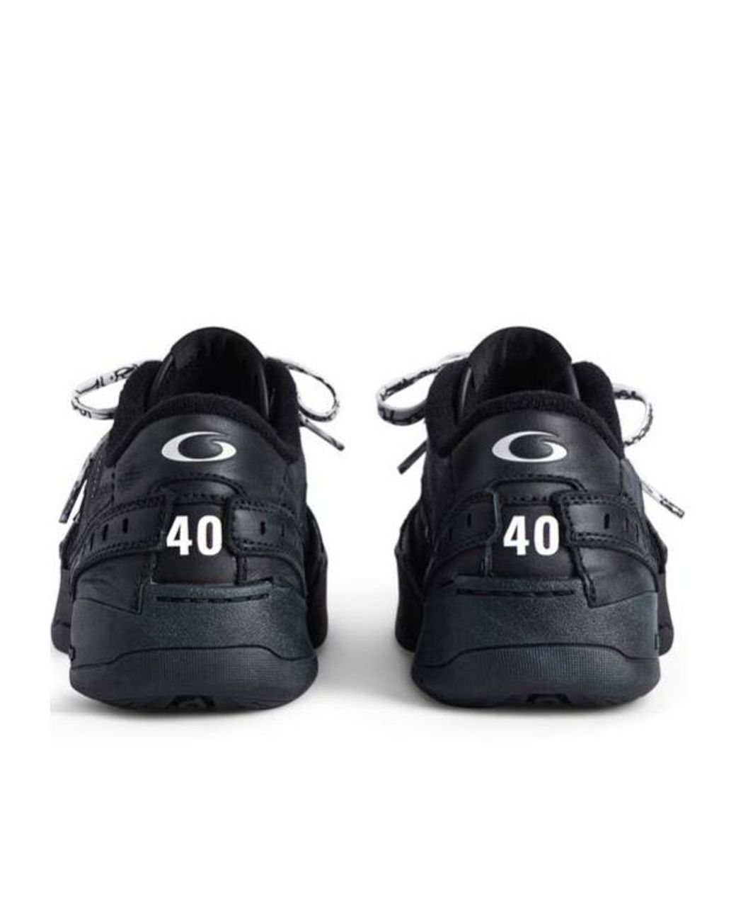 Balenciaga Black Hamptons Platform Sneaker