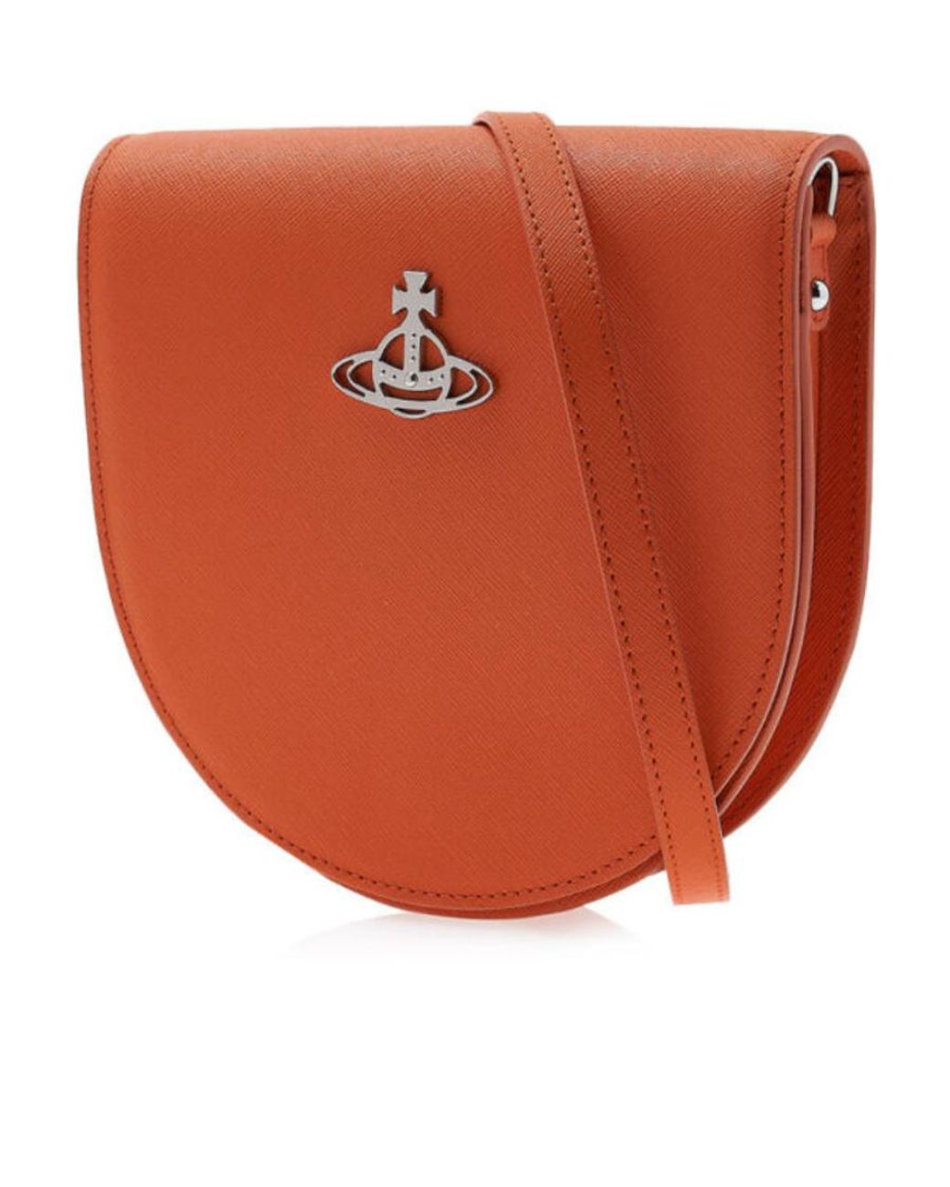 Vivienne Westwood Orange Logo Shoulder Bag