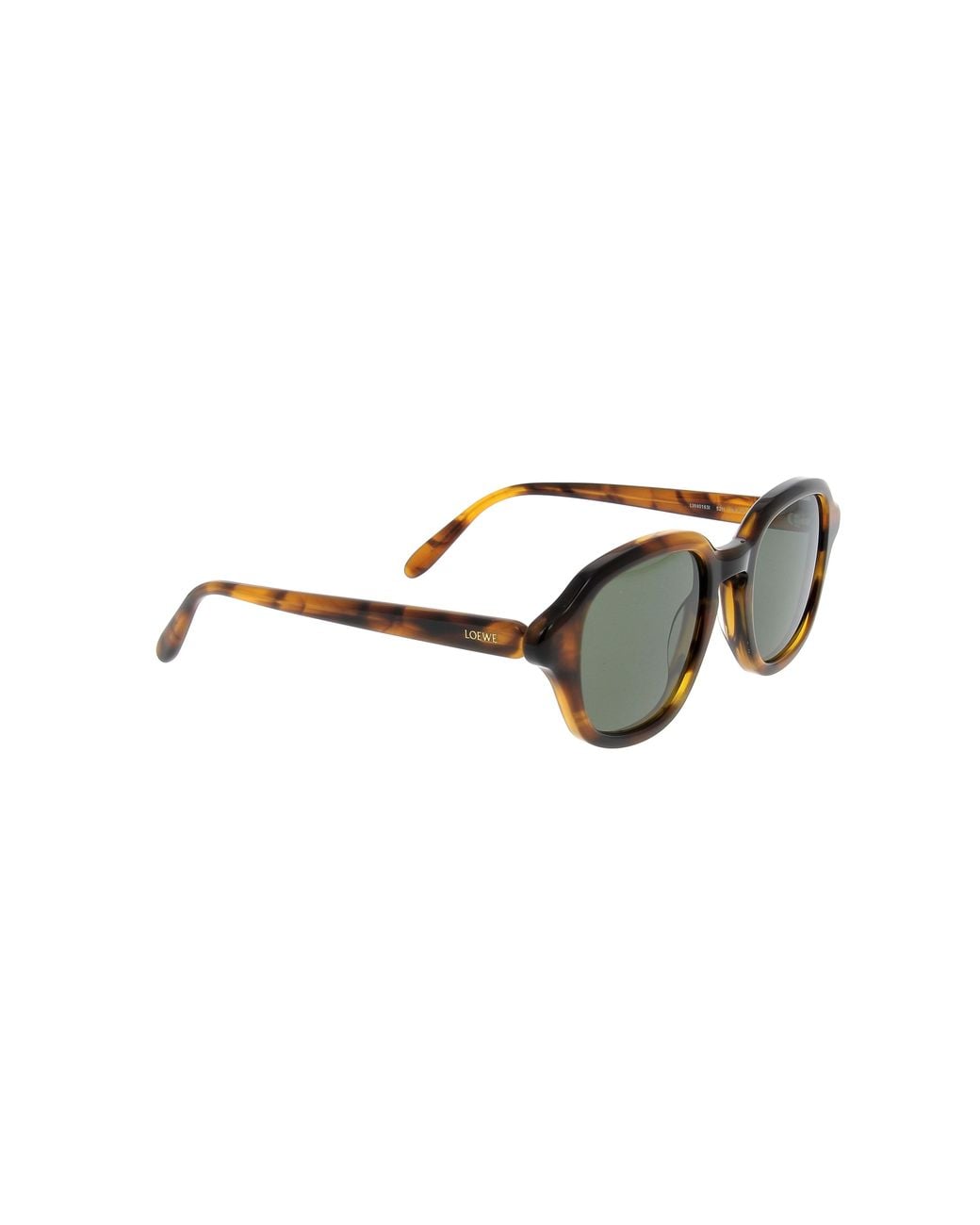 Loewe Green Square Frame Sunglasses