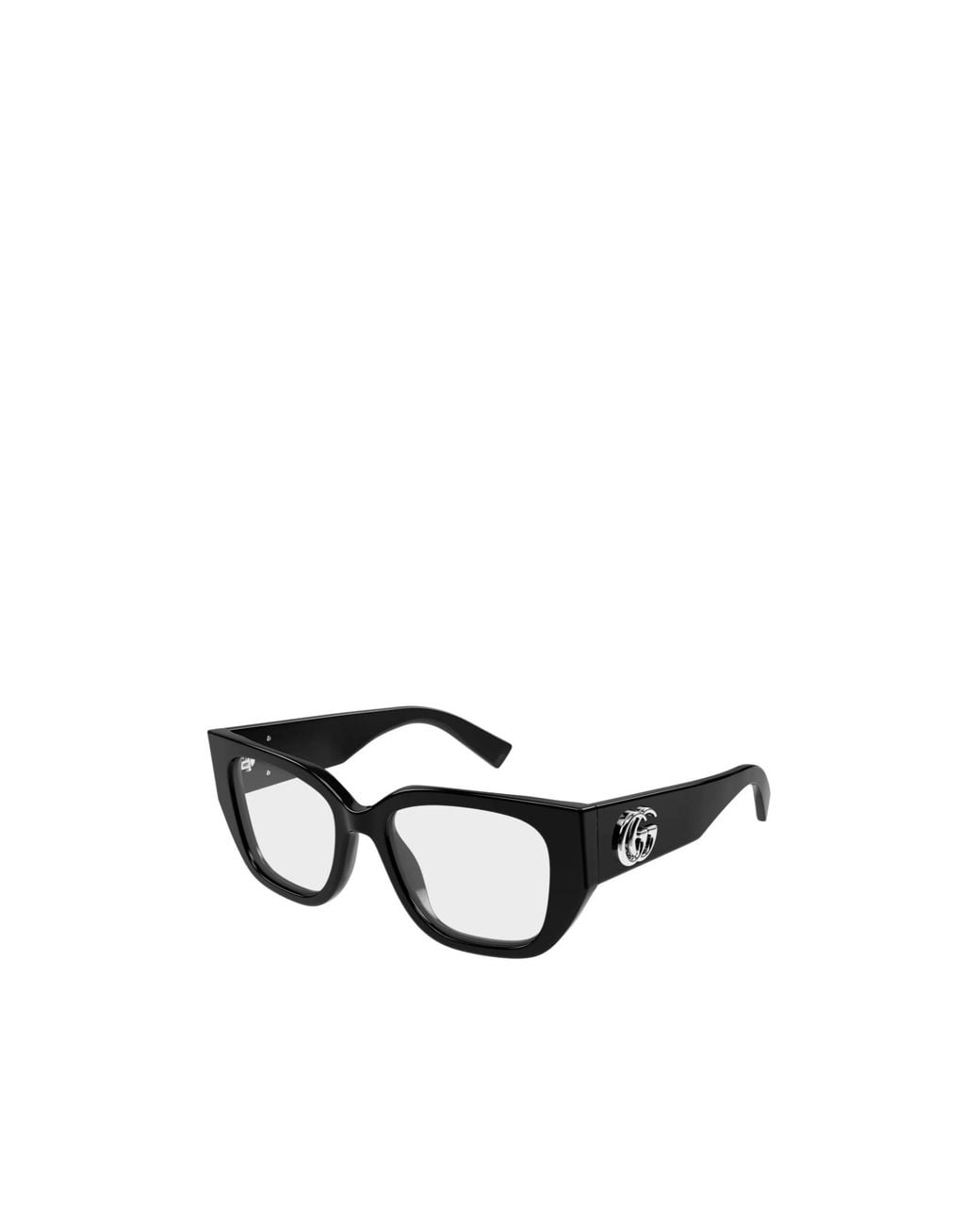 Gucci Black Eyewear Butterfly Frame Glasses