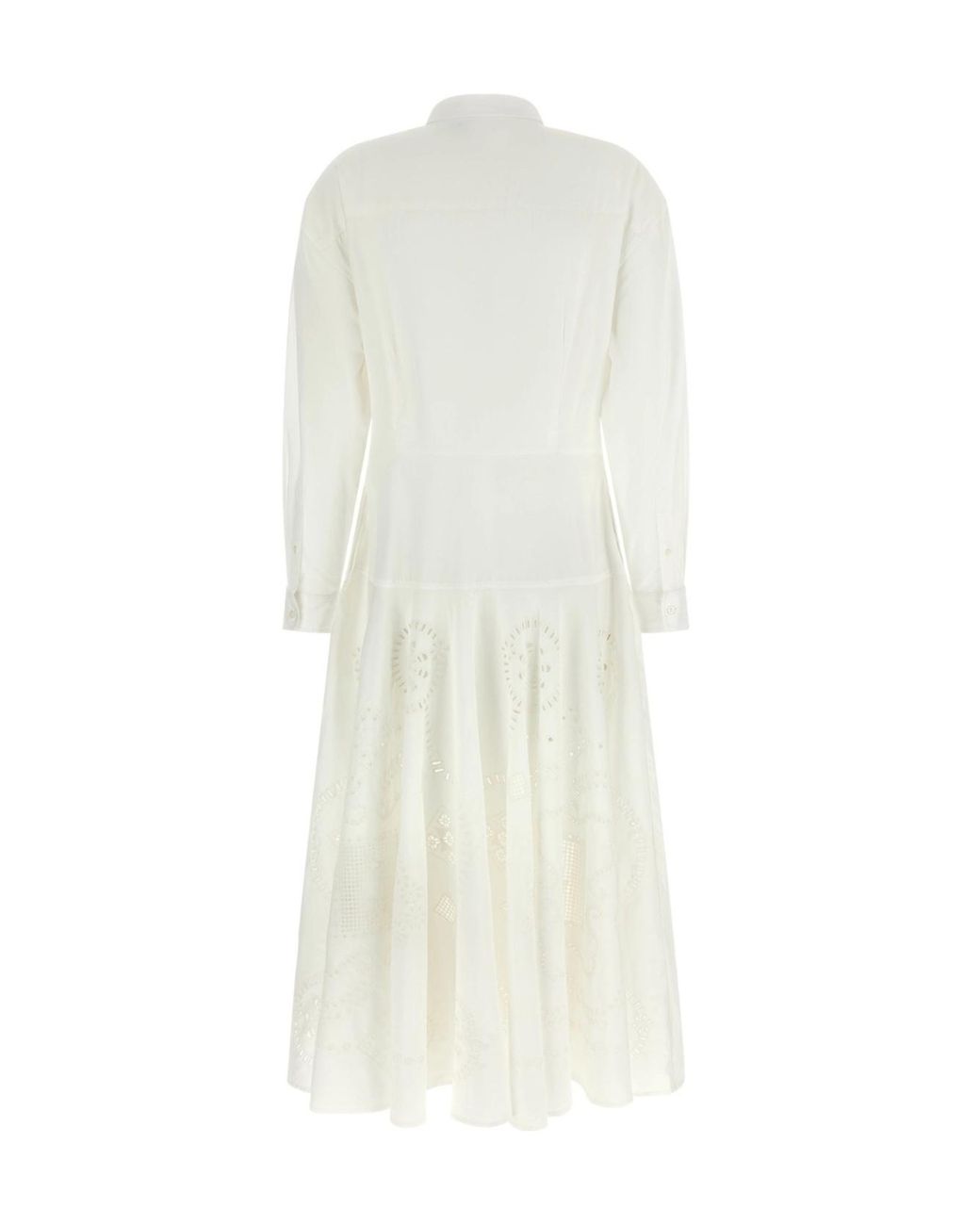 Polo Ralph Lauren White Broderie Shirt Dress