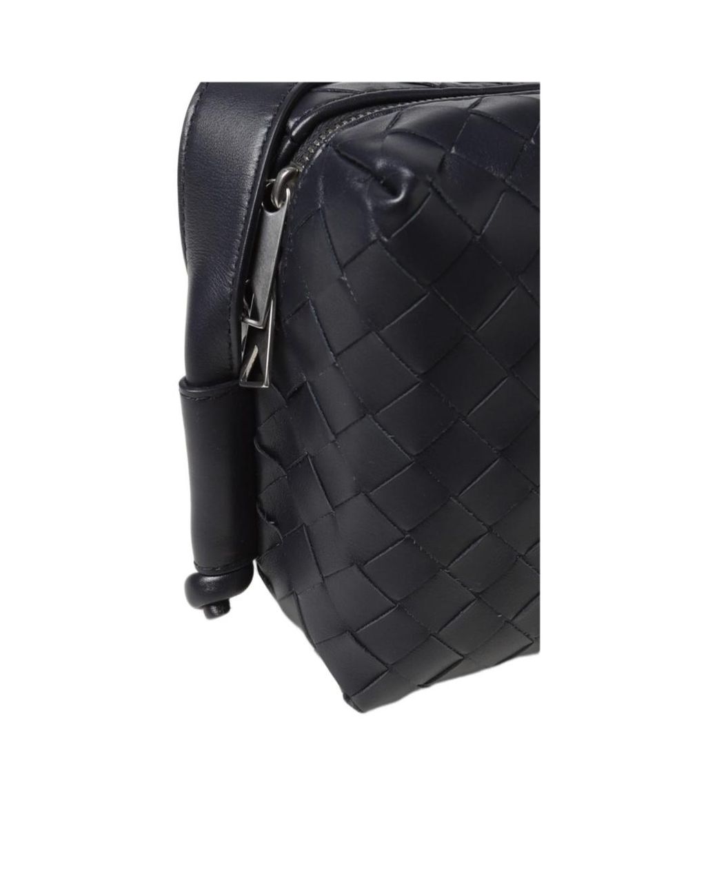 Bottega Veneta Black Loop Camera Shoulder Bag for men