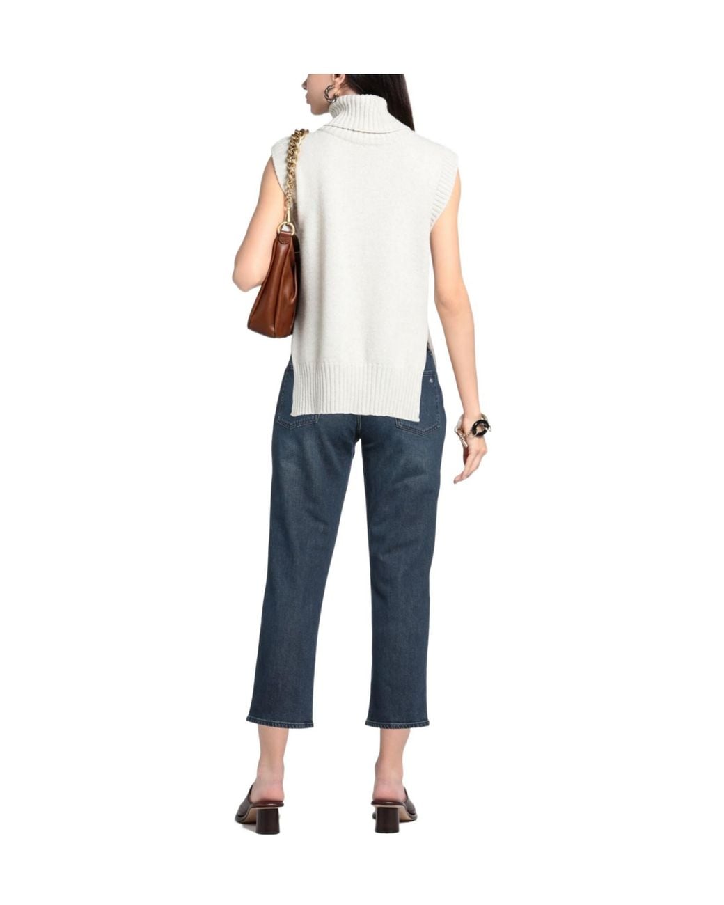 Rag & Bone Blue Solid Color Straight-Leg Pants