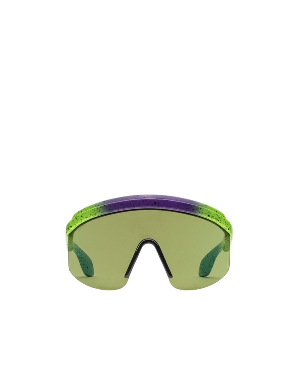 Gucci Green Eyewear Oversized Frame Sunglasses for men