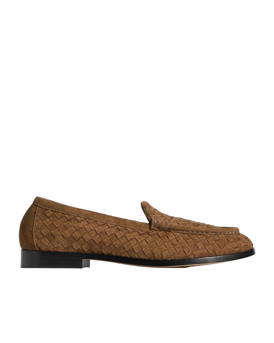 Bottega Veneta Brown Silenzio Loafer