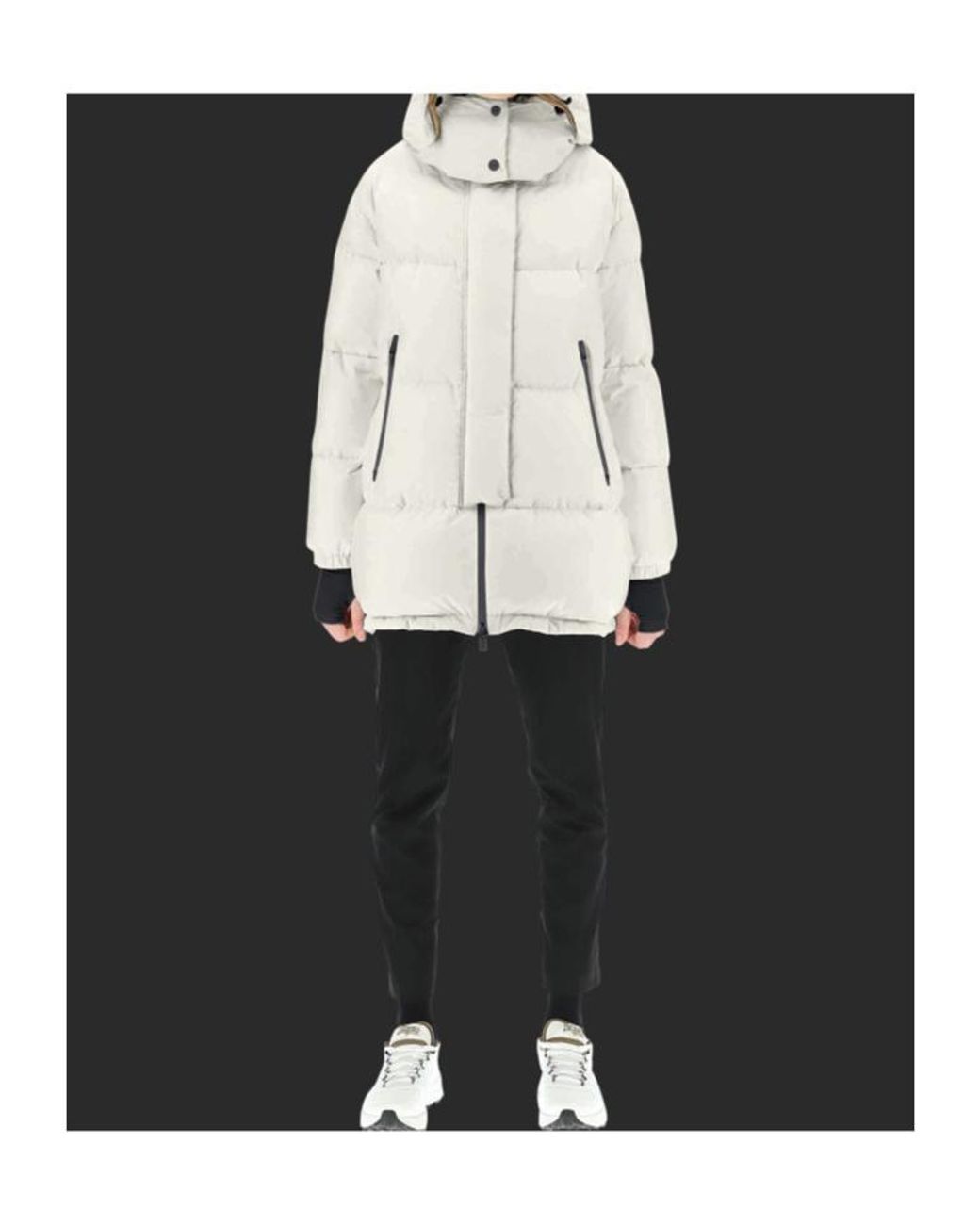 Herno Natural Laminar Oversized Windstopper Jacket