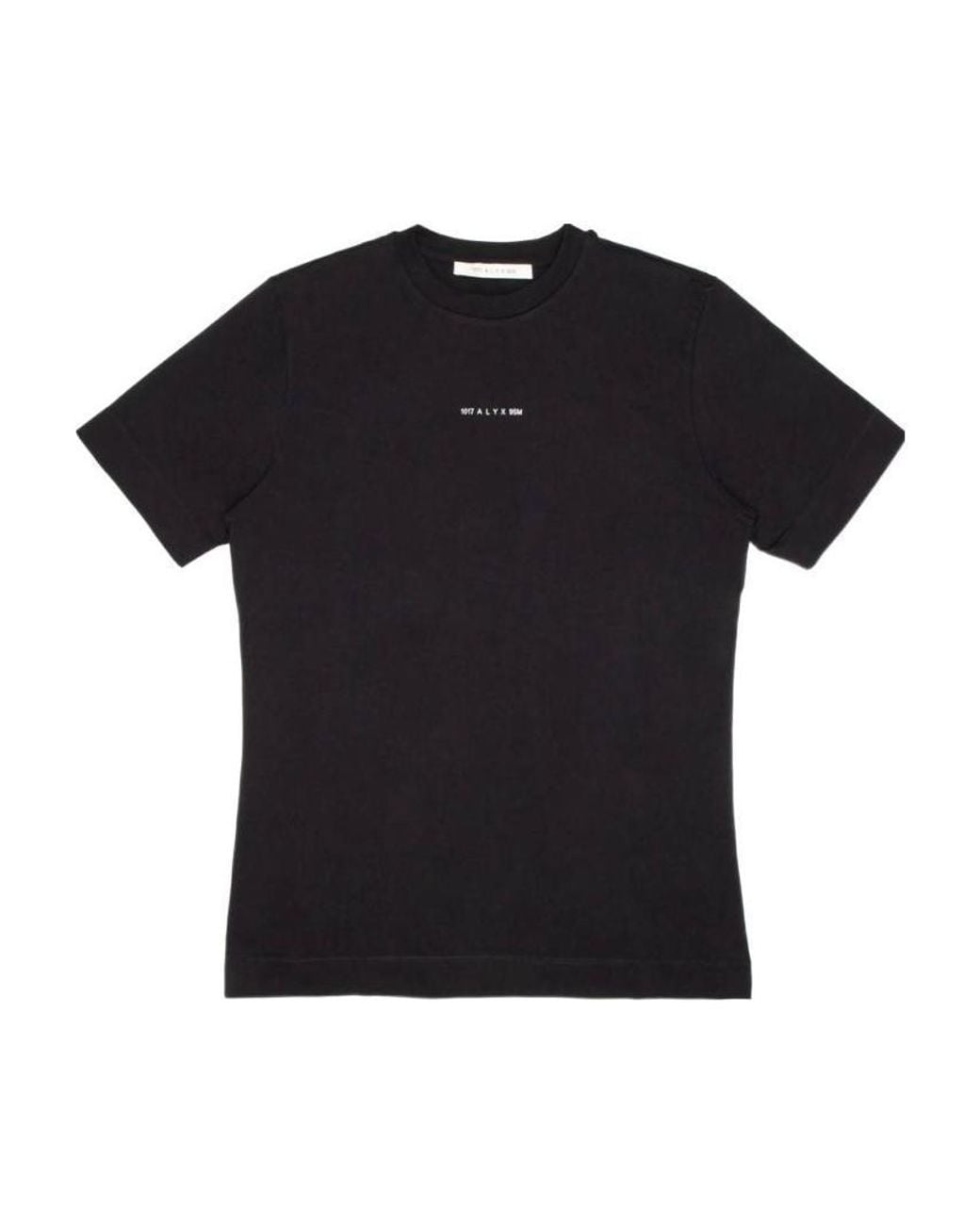 1017 ALYX 9SM Black Graphic Print T-Shirt for men
