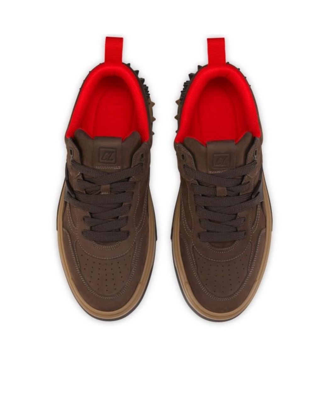 Christian Louboutin Brown Maronne Leather Sneaker for men