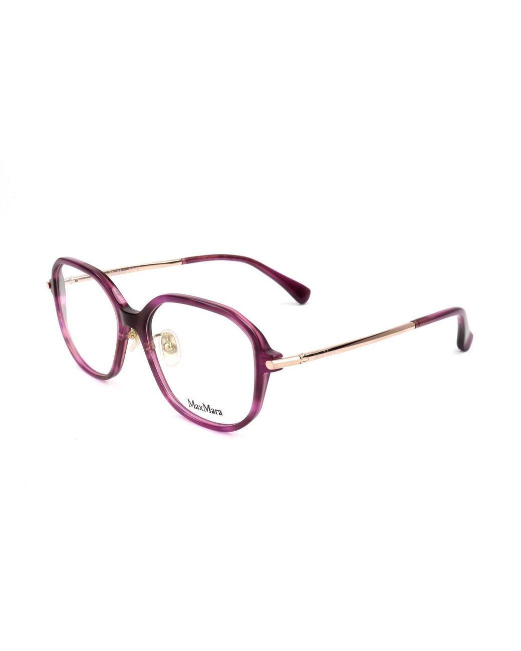 Max Mara Red Square Frame Glasses