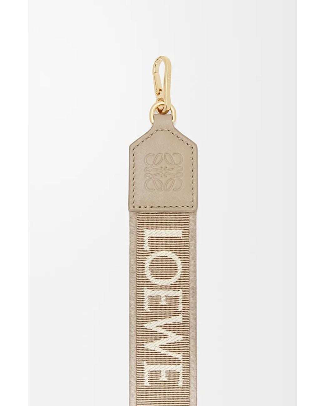 Loewe Metallic Logo Detailed Bag Strap