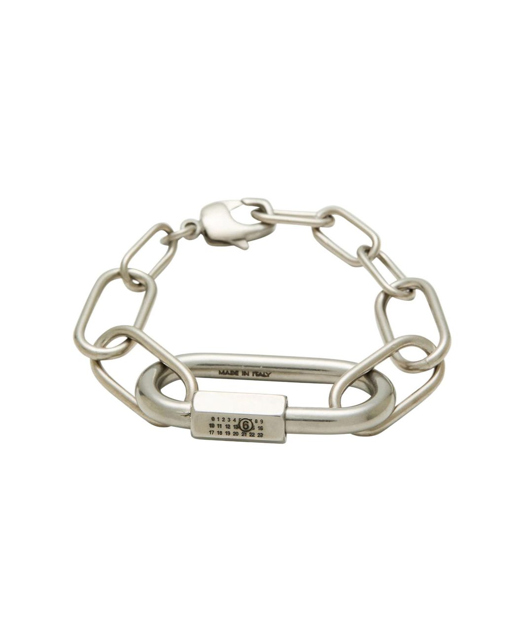 MM6 by Maison Margiela Metallic Metal Bucket Clasp