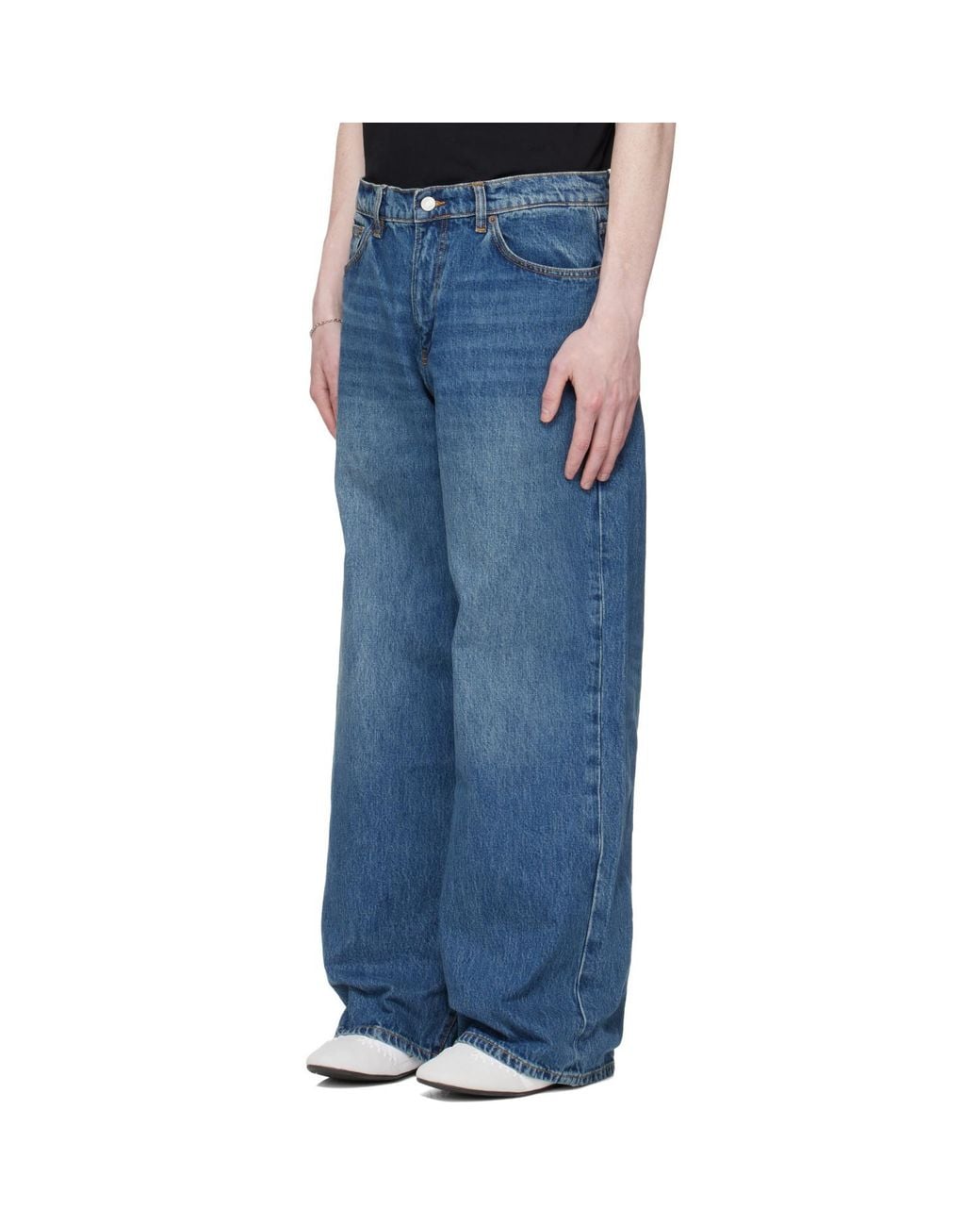 Jeanerica Blue Brera Straight Jeans for men