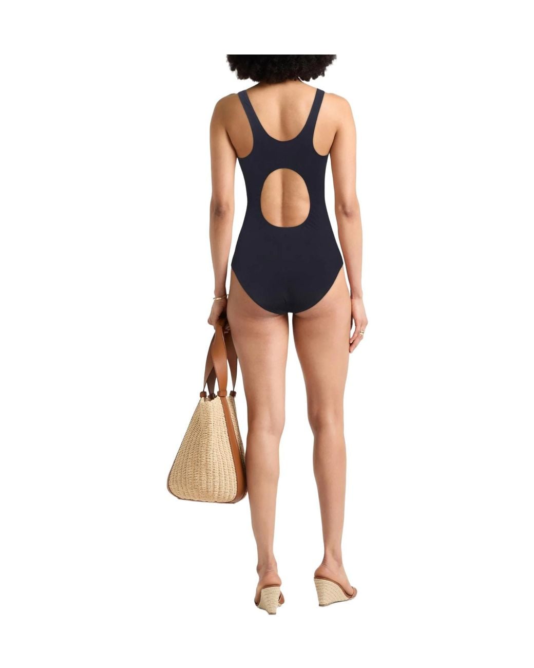 Isabel Marant Blue Printed Swimsuit