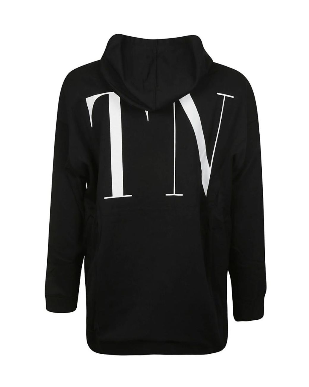 Valentino Black Logo Printed Sweater for men