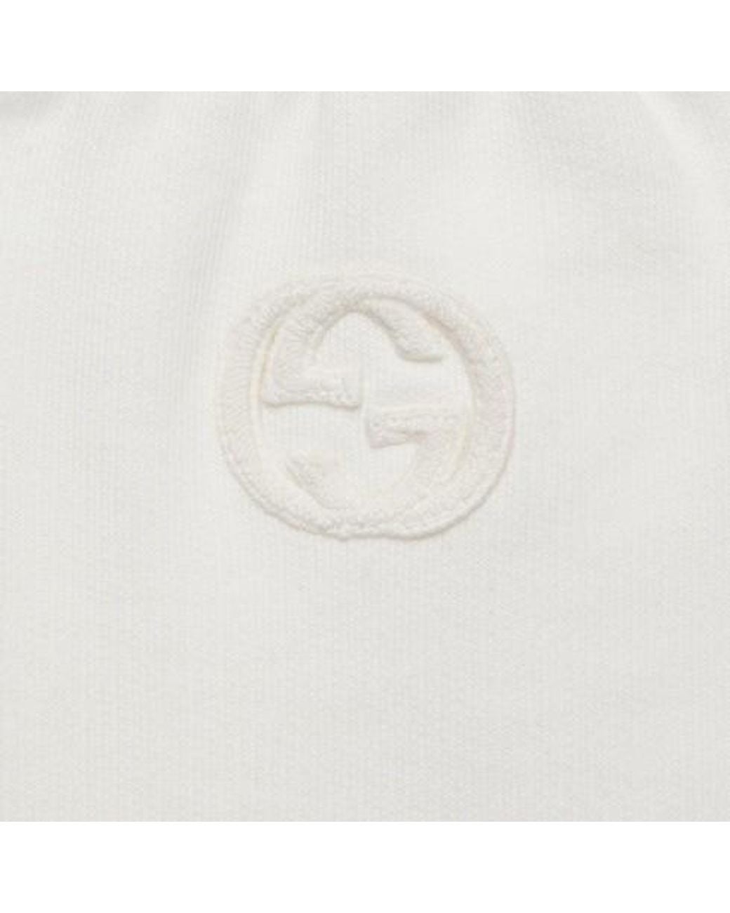 Gucci White Logo Patch Mini Skirt