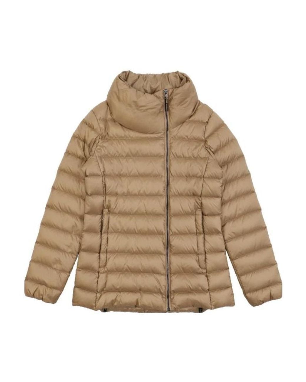 Weekend by Maxmara Brown Quilted Short Style Down Jacket