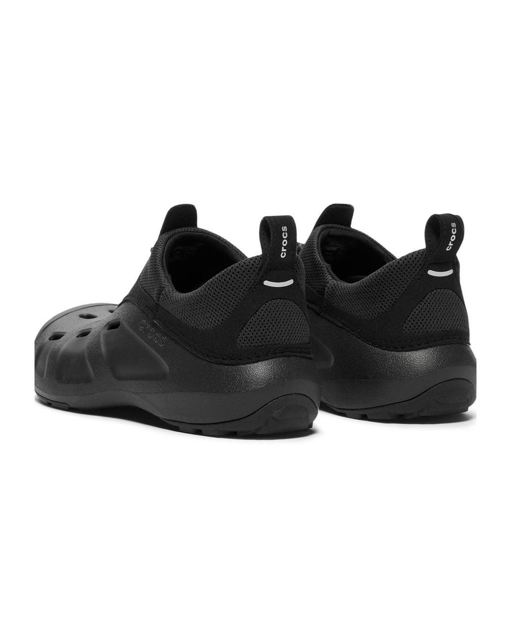 CROCSTM Black Logo Sandals for men