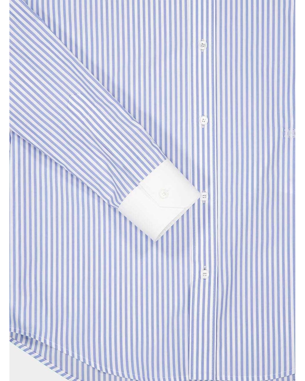 Céline Blue Classic Shirt for men