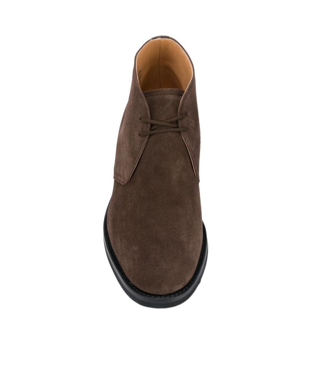 Church's Brown Round-Toe Ankle Boots for men