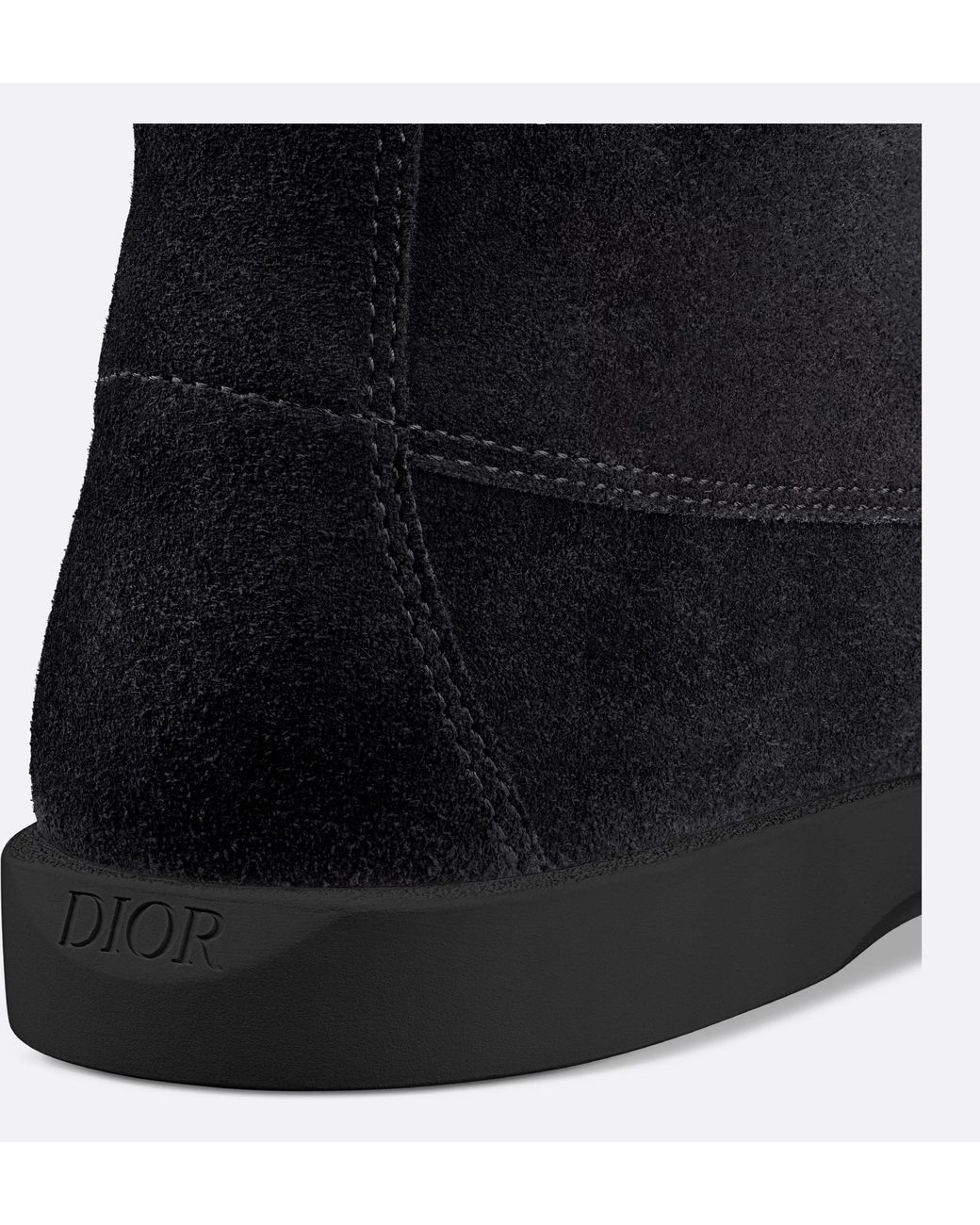 Dior Black Homme Granville Chukka Boots for men