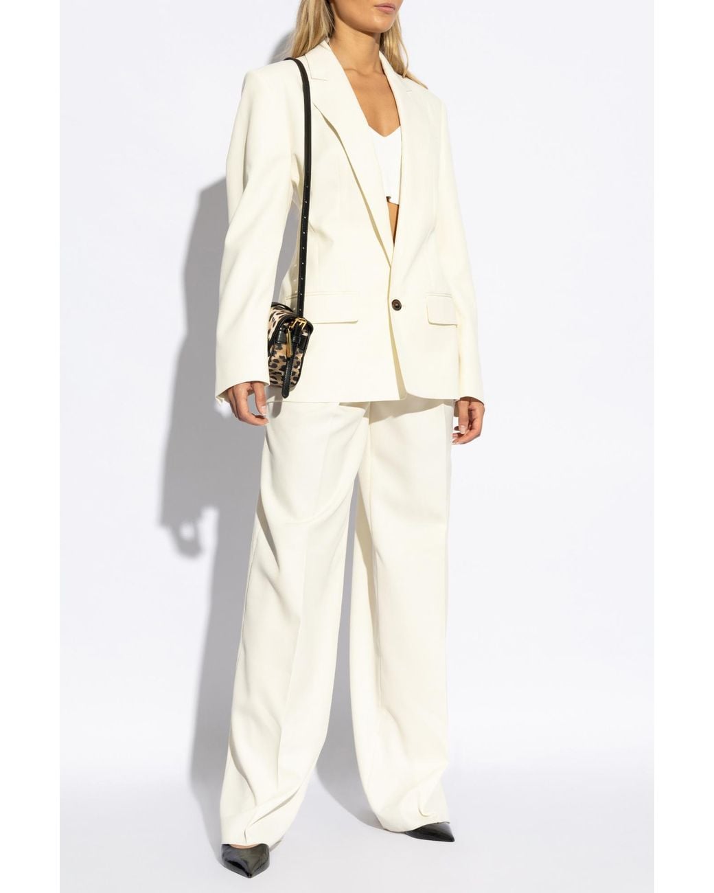 DSquared² White Two-Piece Single-Breasted Suit