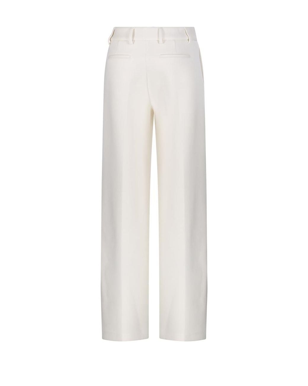 GIUSEPPE DI MORABITO White Tailored Wide-Leg Pants
