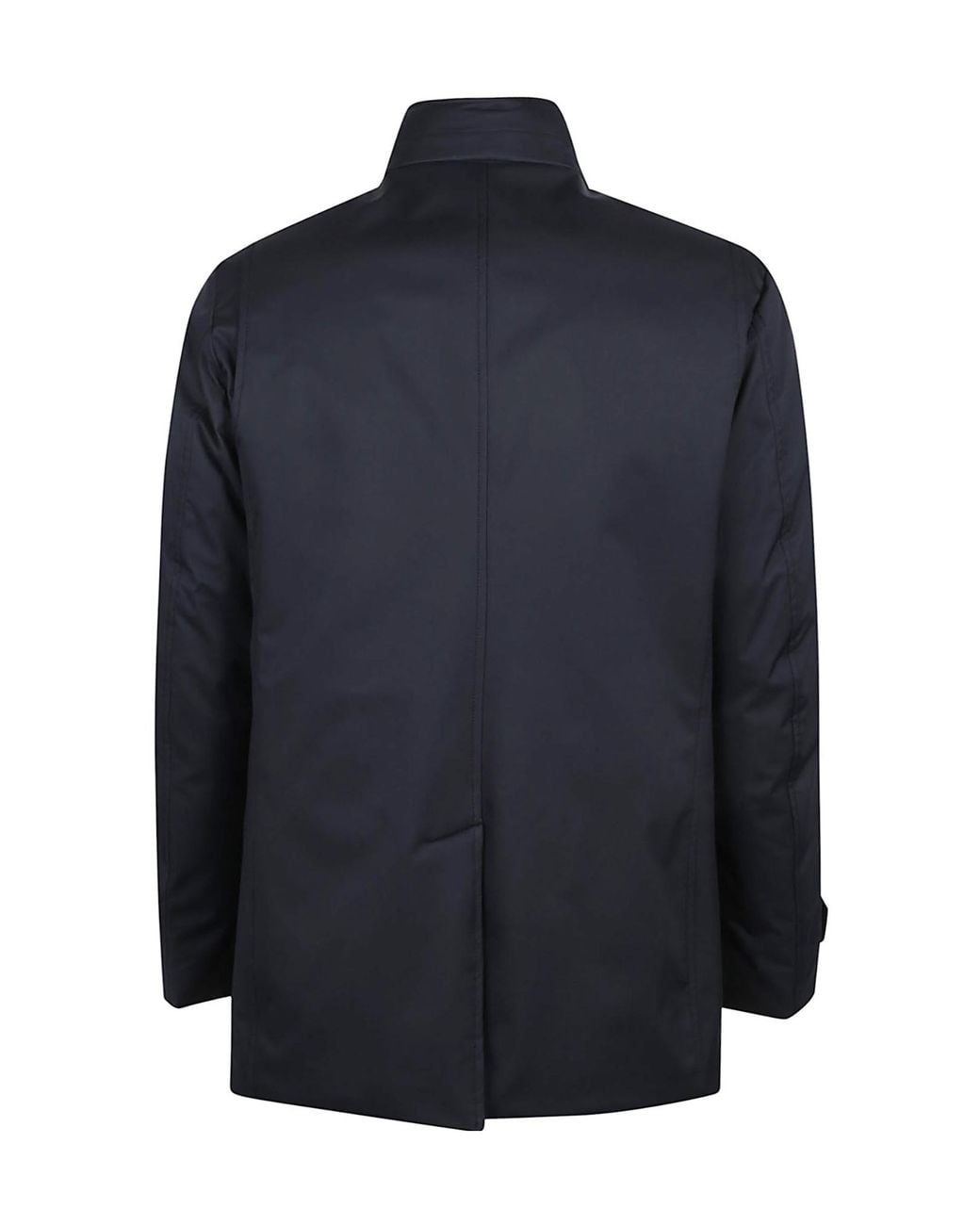 Moorer Blue Gorner-Kn Quilted Down Jacket for men