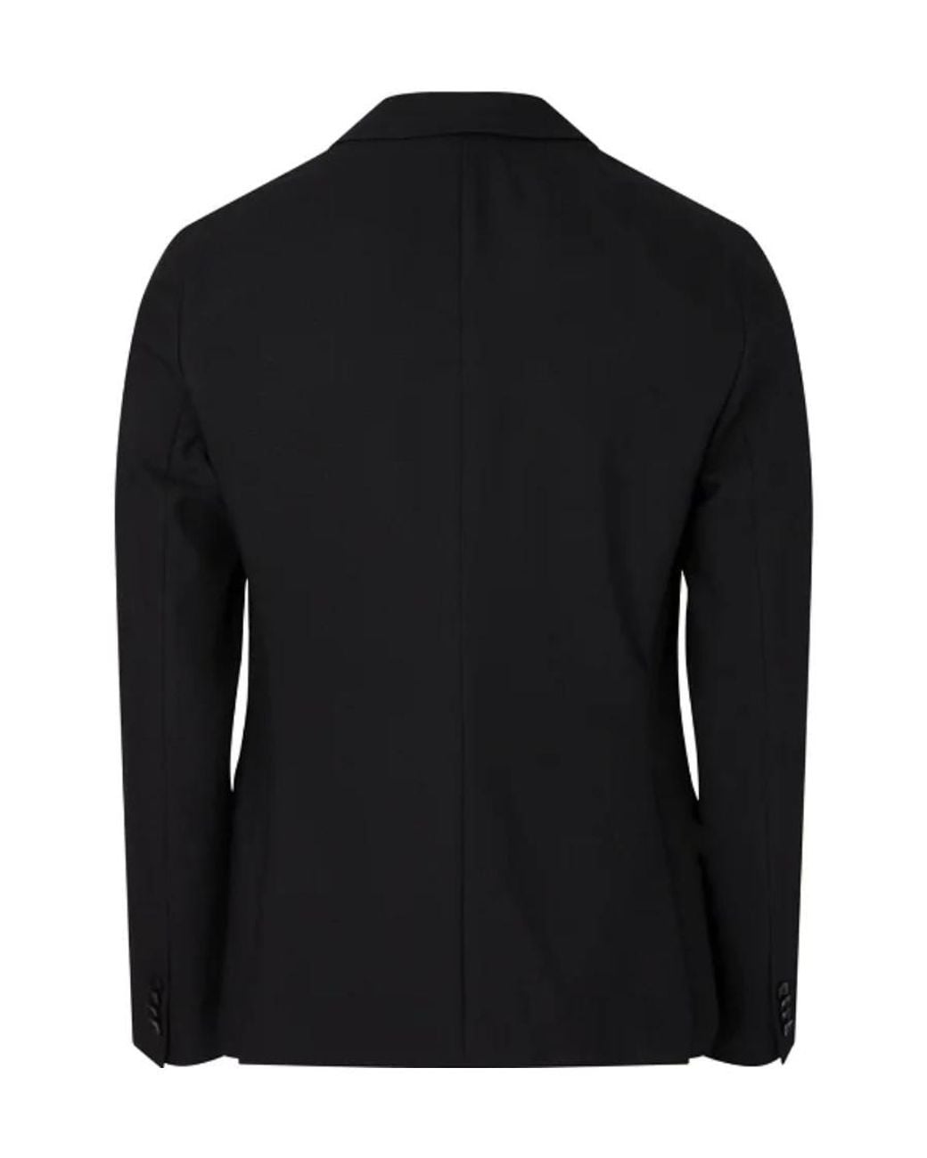 Calvin Klein Black Two-Button Blazer Jacket for men