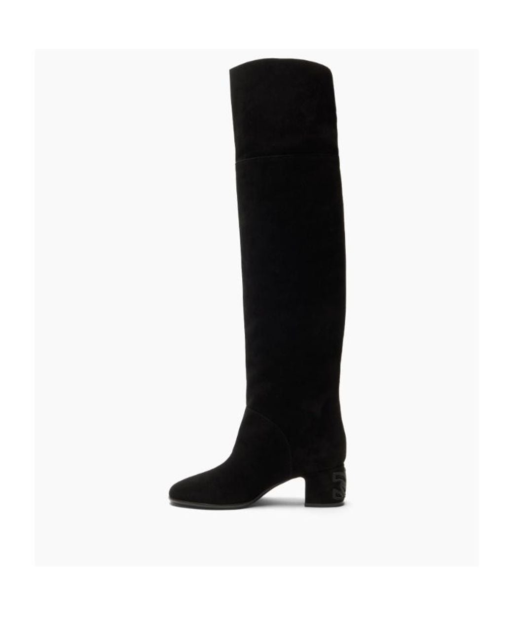 Casadei Black Muni Nomad Over-The-Knee Boots