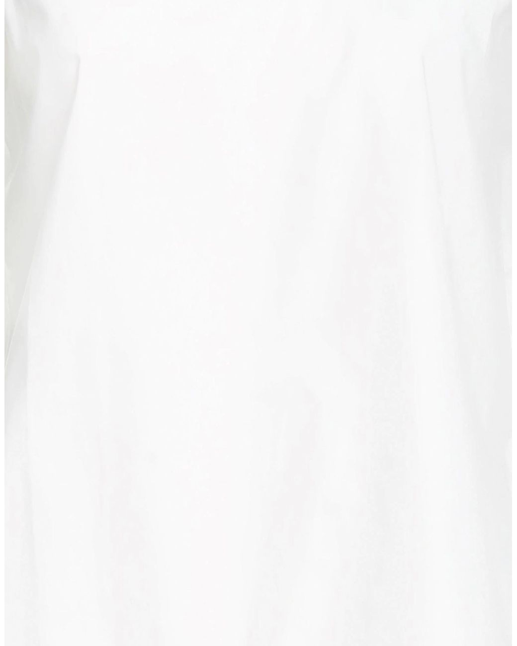 Weekend by Maxmara White Solid-Colored Sleeveless Top