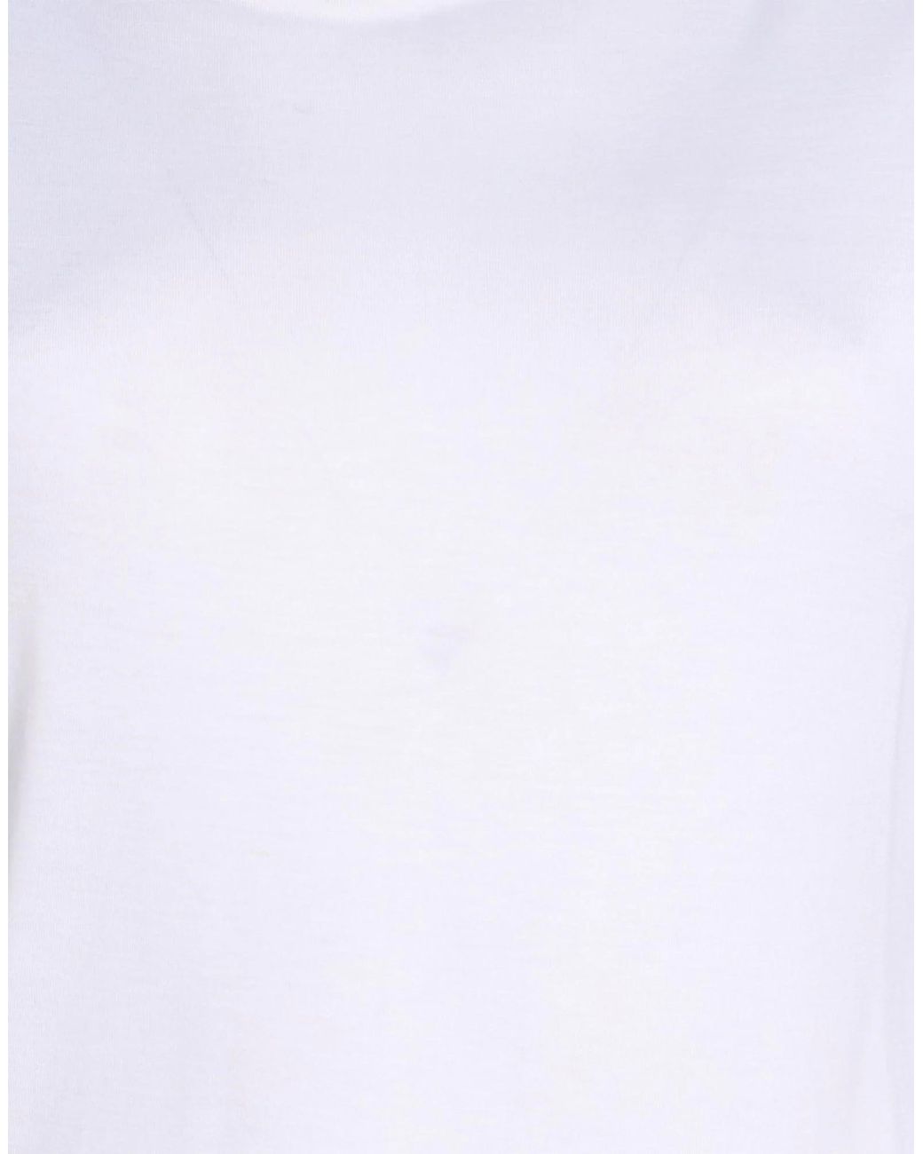 Jacquemus White Solid-Colored T-Shirt