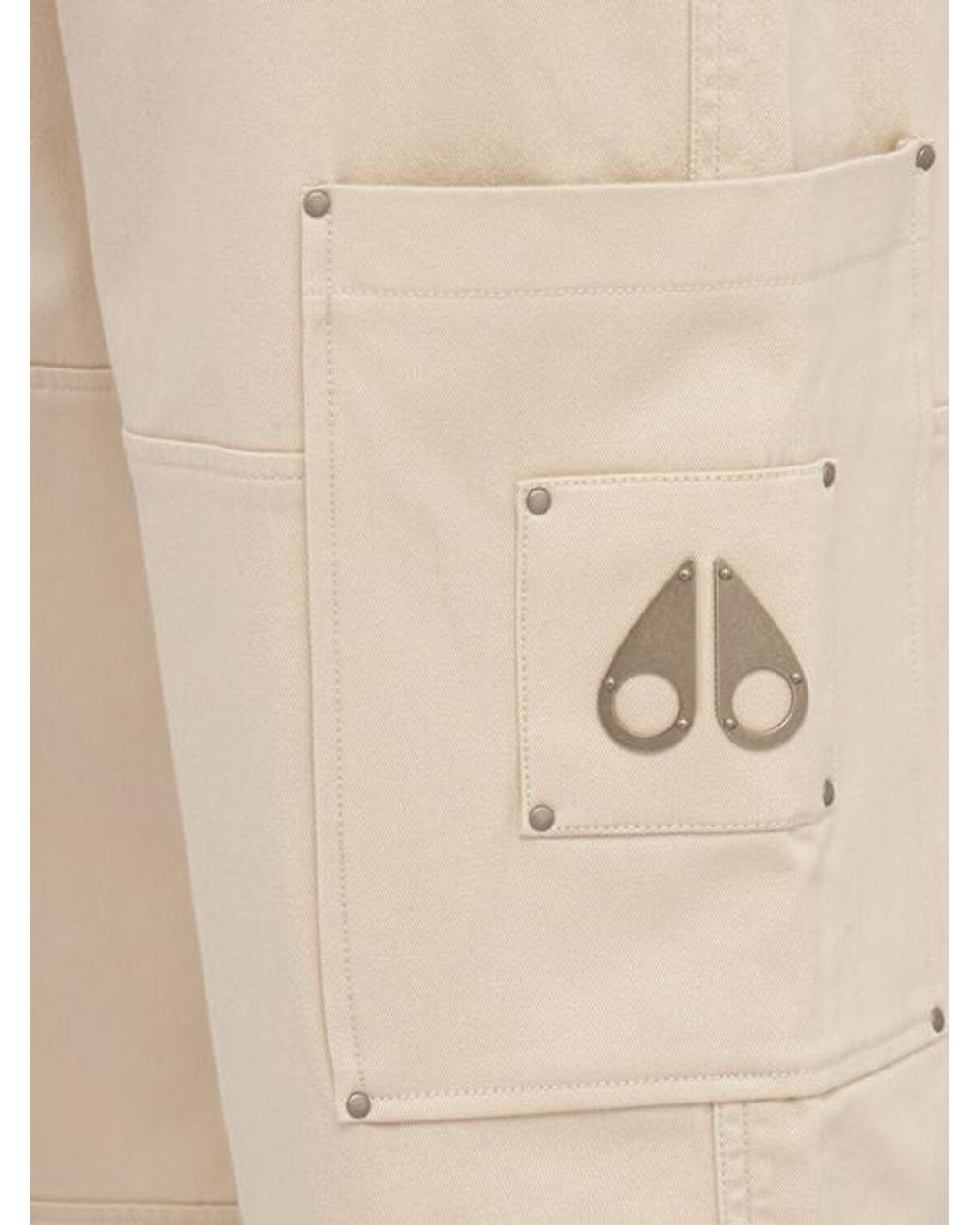 Moose Knuckles Natural Skylark Cargo Pants for men