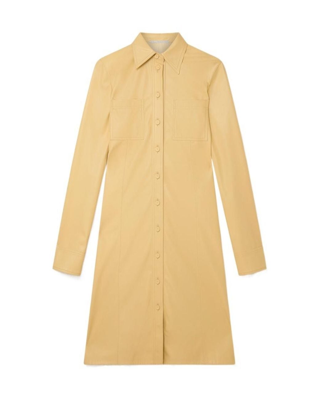 Stella McCartney Natural Long Sleeved Dress