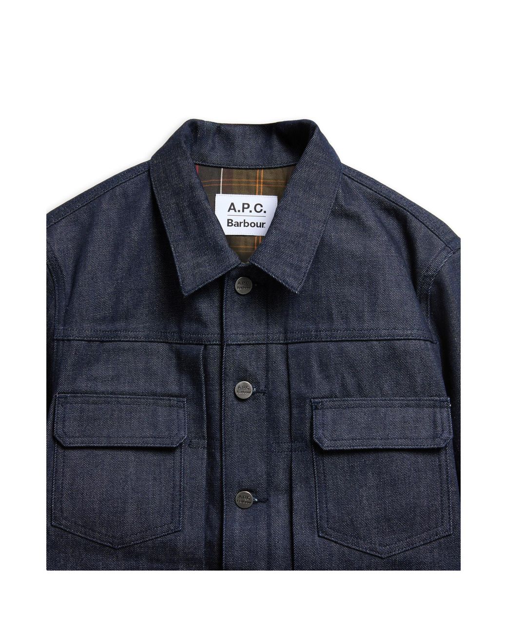 Barbour Blue Denim Jacket for men