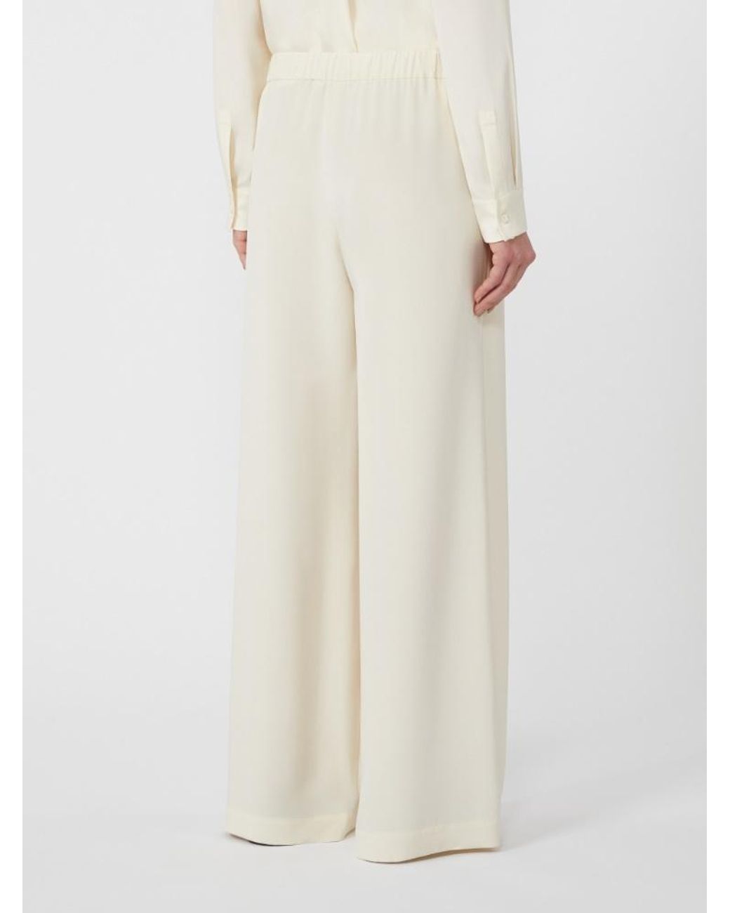 Max Mara White Bonn Pants