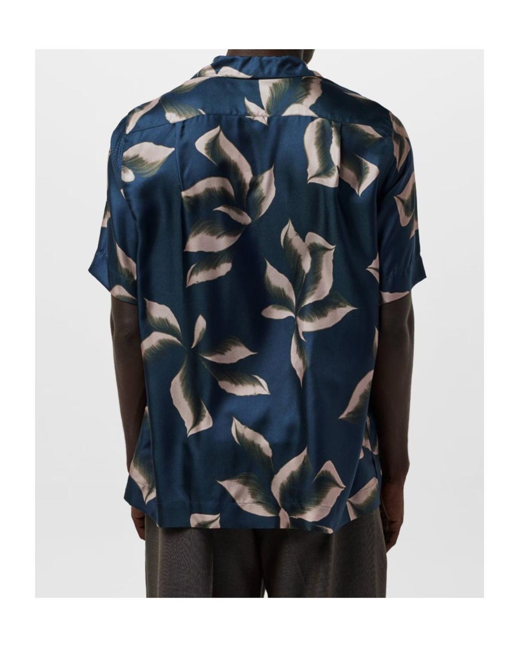 Dries Van Noten Blue Carlton Shirt for men
