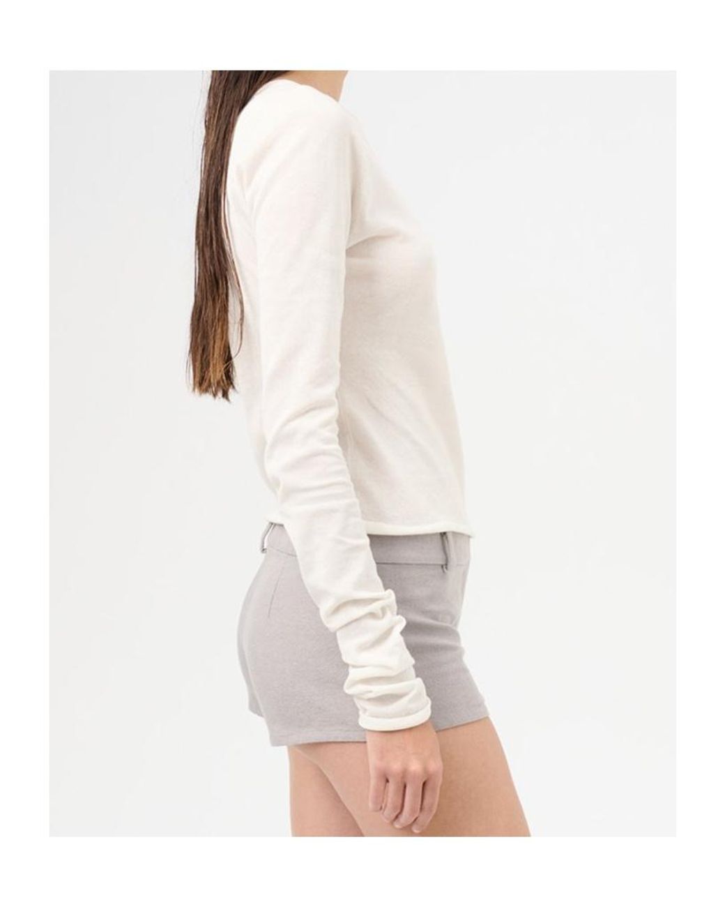 Our Legacy White Crew-Neck Top
