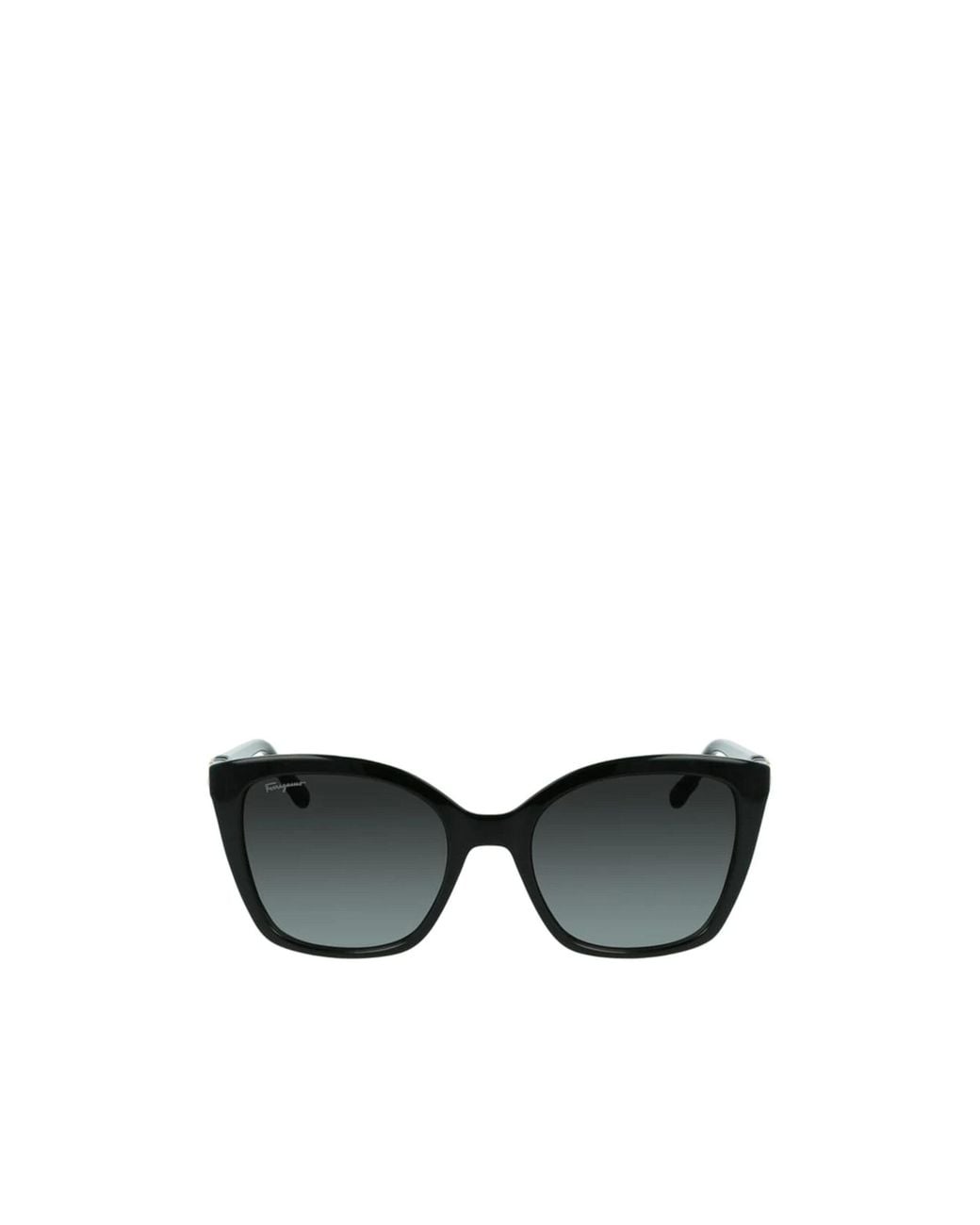Ferragamo Black Ferragamo Eyewear Butterfly Frame Sunglasses