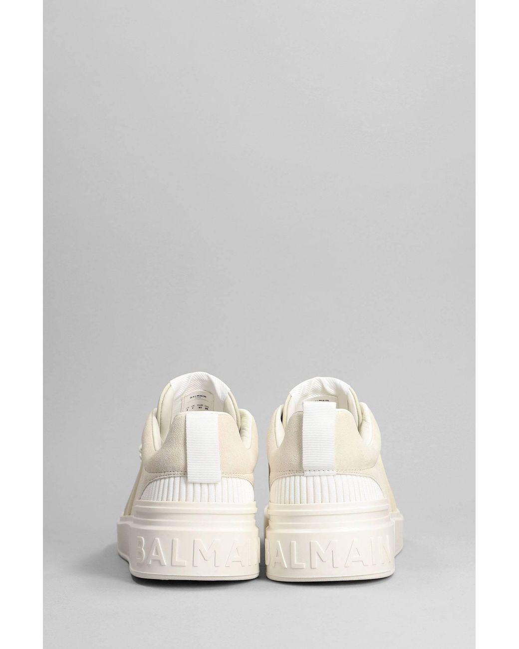 Balmain Natural B Skate Sneakers for men