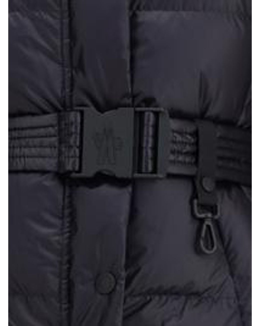 Moncler Blue Grenoble Bataillouse Padded Jacket