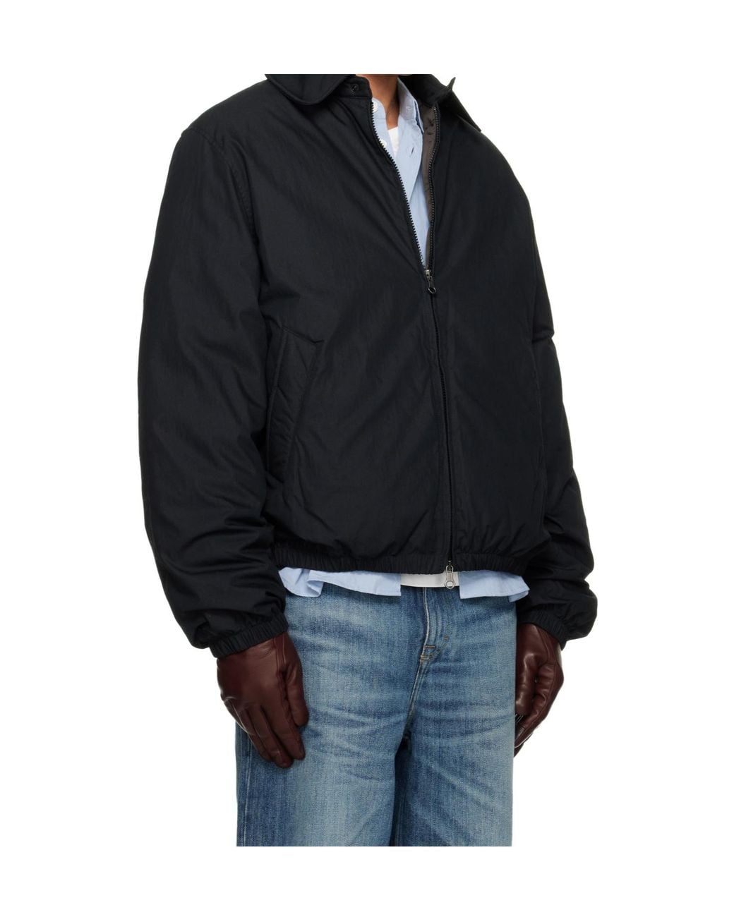 Our Legacy Black Avenue Puffa Jacket for men