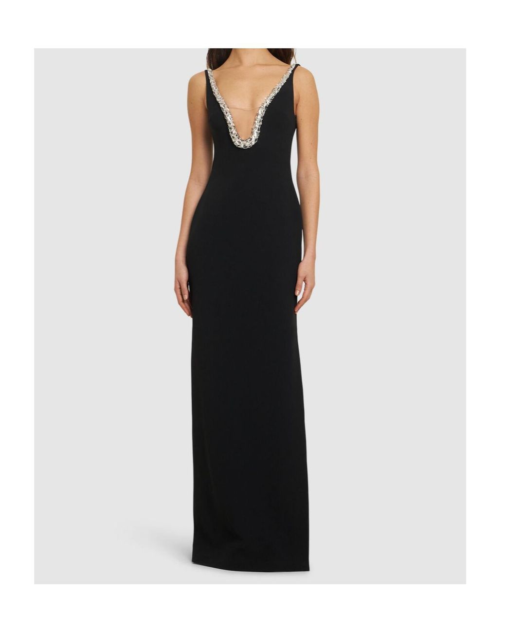 David Koma Black Sleeveless Dress