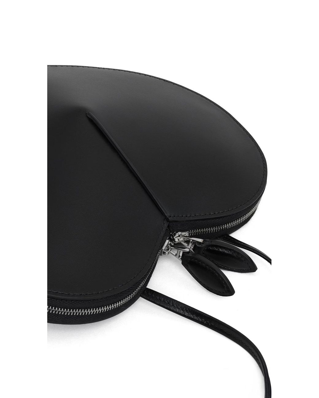 Alaïa Black Alaïa Le Coeur Heart-Shape Crossbody Bag