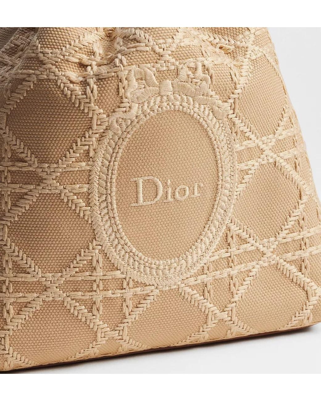 Dior Natural Blooming Mini Bucket Bag