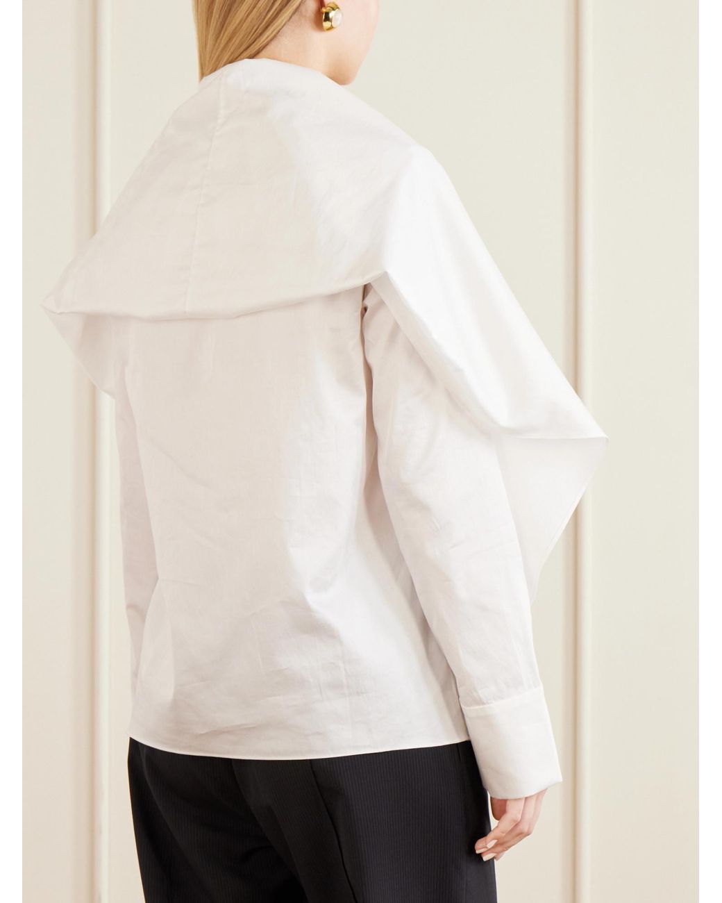 TOVE White Lightweight Cotton Shirt
